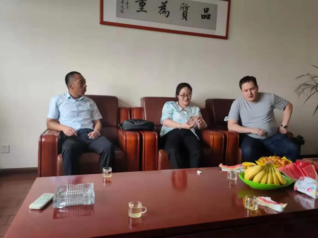 國(guó)外客戶參觀